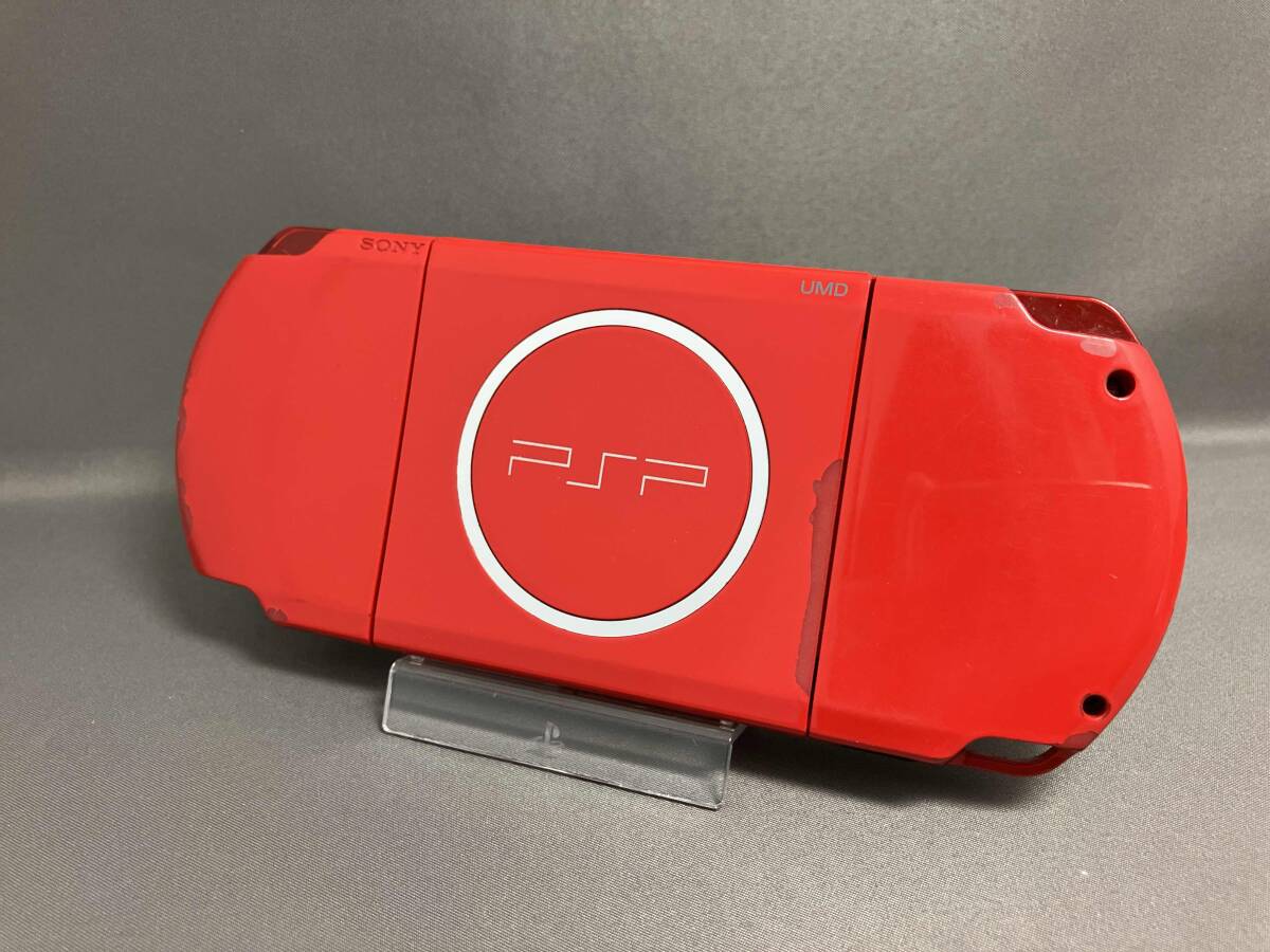 ジャンク PSP-3000 ブラック/レッド 本体 モンスターハンター ジャンク PSP-3000 ブラック/レッド 本体 モンスターハンター