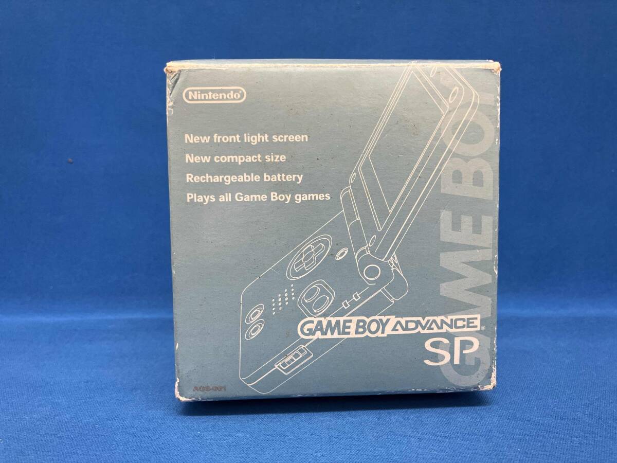 ジャンク ゲームボーイアドバンスSP パールブルー ゲームボーイアドバンスSP 本体 パールブルー ほぼ未使用