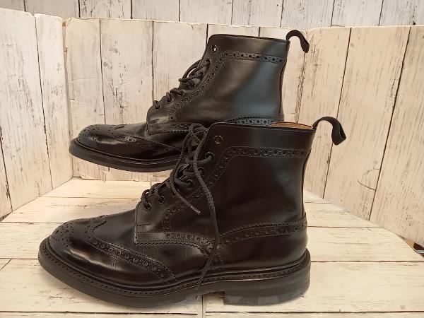 TRICKER’S トリッカーズ s63419 レースアップ ブラック サイズ8 STOW