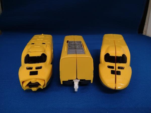  Plarail DXS 102sinkali on 923dokta- желтый Shinkansen деформация Robot sinkali on 