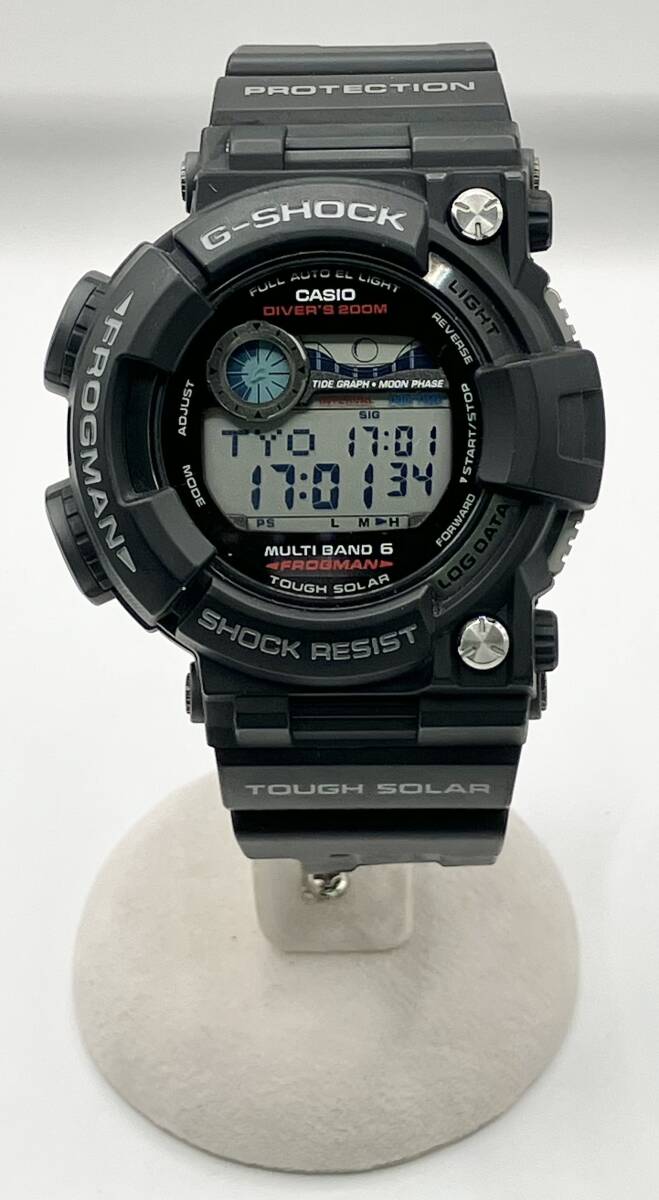 CASIO G-SHOCK FROGMAN カシオ ジーショック フロッグマン GWF-1000 電波ソーラー 付屬品有