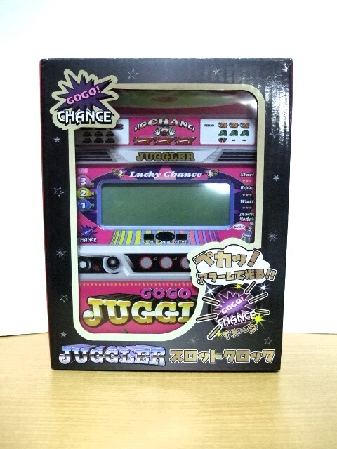 ★激安★即決★未使用★パチスロ★ジャグラー★JUGGLER★スロットクロック★電池サービス★北電子★送料６６０円★