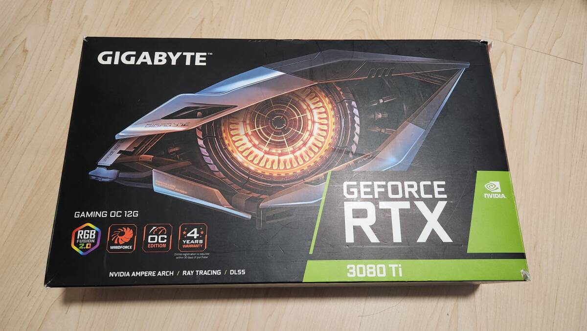 ジャンク】 Gigabyte GeForce RTX 3080 Ti GAMING OC 12G(ビデオ ジャンク】 Gigabyte GeForce RTX 3080 Ti GAMING OC 12G(ビデオ
