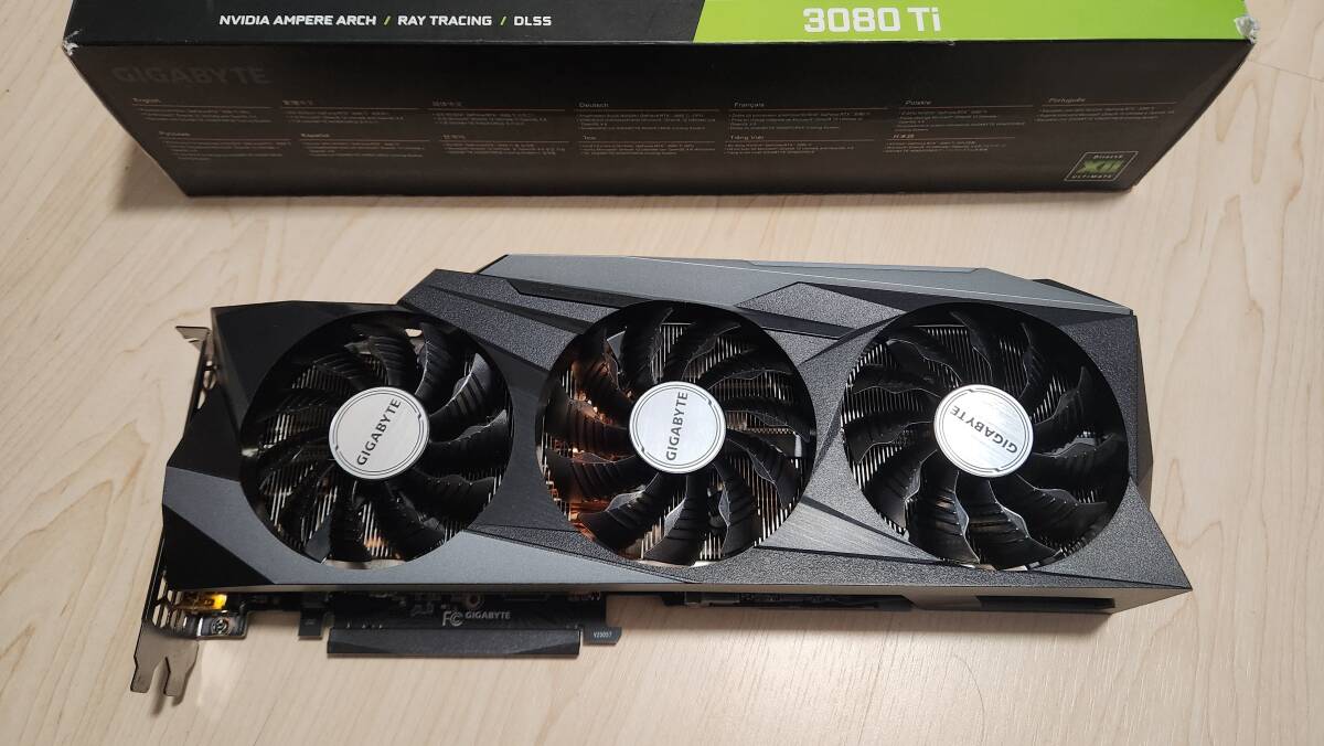 ジャンク】 Gigabyte GeForce RTX 3080 Ti GAMING OC 12G(ビデオ ジャンク】 Gigabyte GeForce RTX 3080 Ti GAMING OC 12G(ビデオ