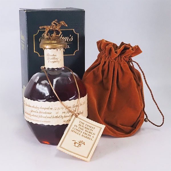 ☆ブラントン シングルバレル 1991年 *巾着袋 箱付 ※ 750ml ☆ブラントン シングルバレル 1991年 *巾着袋 箱付 ※ 750ml