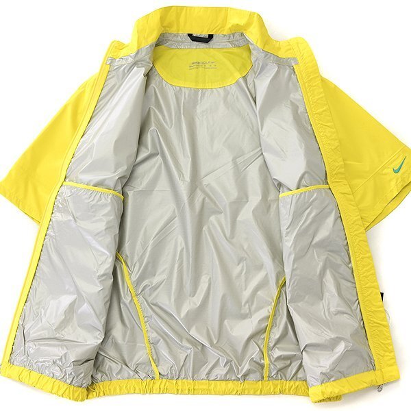 新品 ナイキ ゴルフ 撥水 防水 防風 FIT-Storm 半袖 ジップ 新品 ナイキ ゴルフ 撥水 防水 防風 FIT-Storm 半袖 ジップ