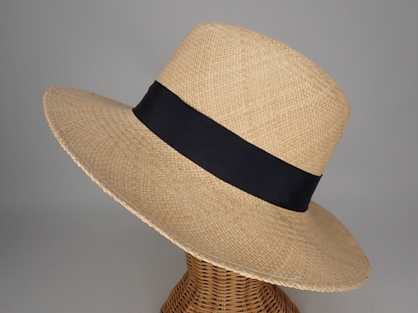 hatattack USA製 ストローハット・56.5cm★ハットアタック/麦わら帽子/レディース/100サイズ/25*3*2-1_画像3