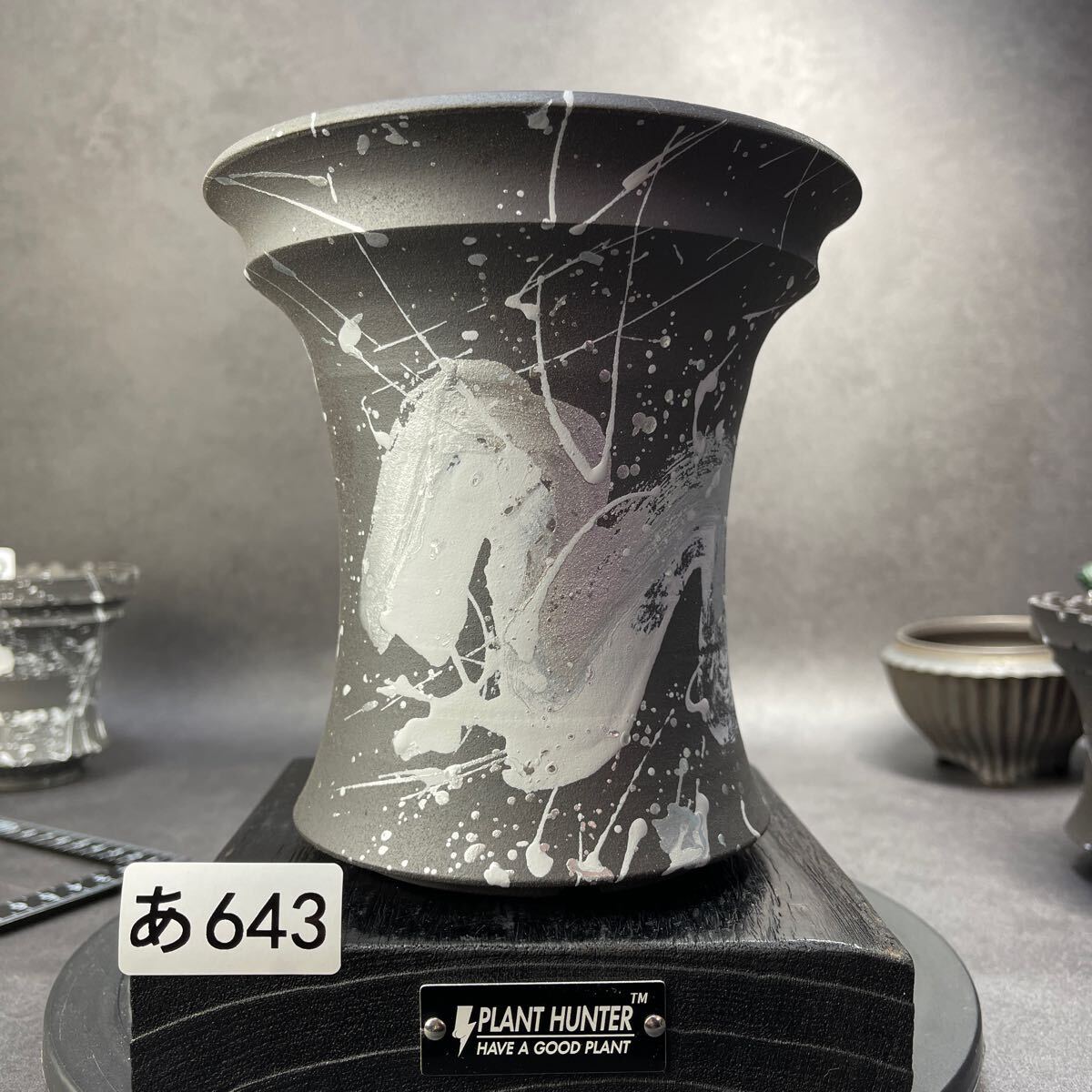 あ643 HAND Made 6号 植木鉢 陶器検(アガベ パキプス 姫巌竜 あ643 HAND Made 6号 植木鉢 陶器検(アガベ パキプス 姫巌竜