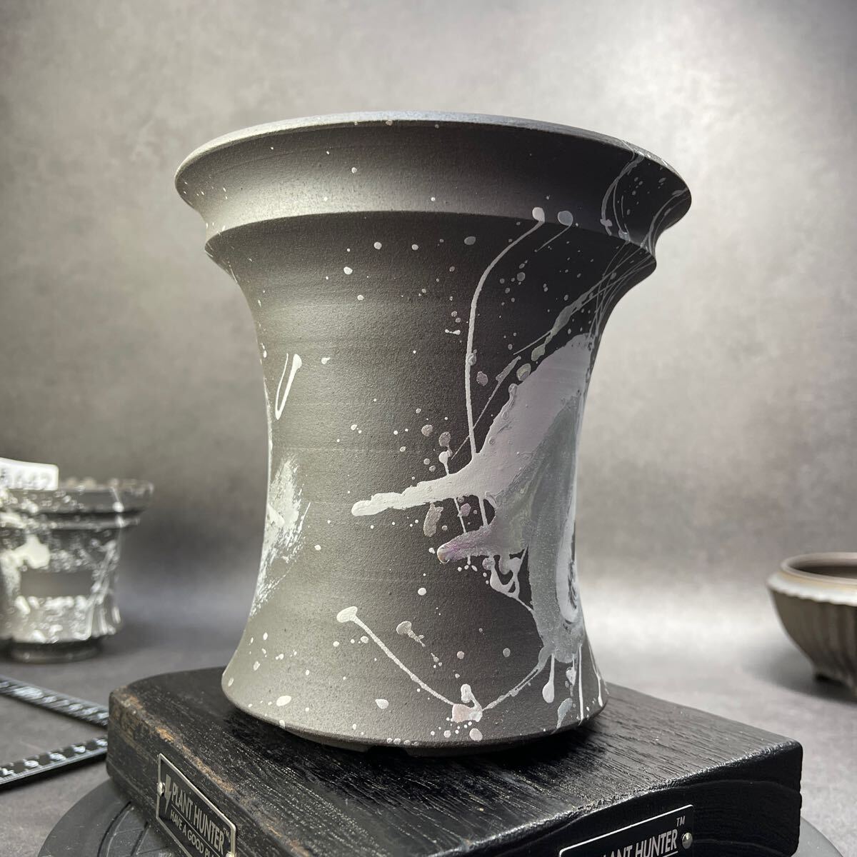 あ643 HAND Made 6号 植木鉢 陶器検(アガベ パキプス 姫巌竜 あ643 HAND Made 6号 植木鉢 陶器検(アガベ パキプス 姫巌竜