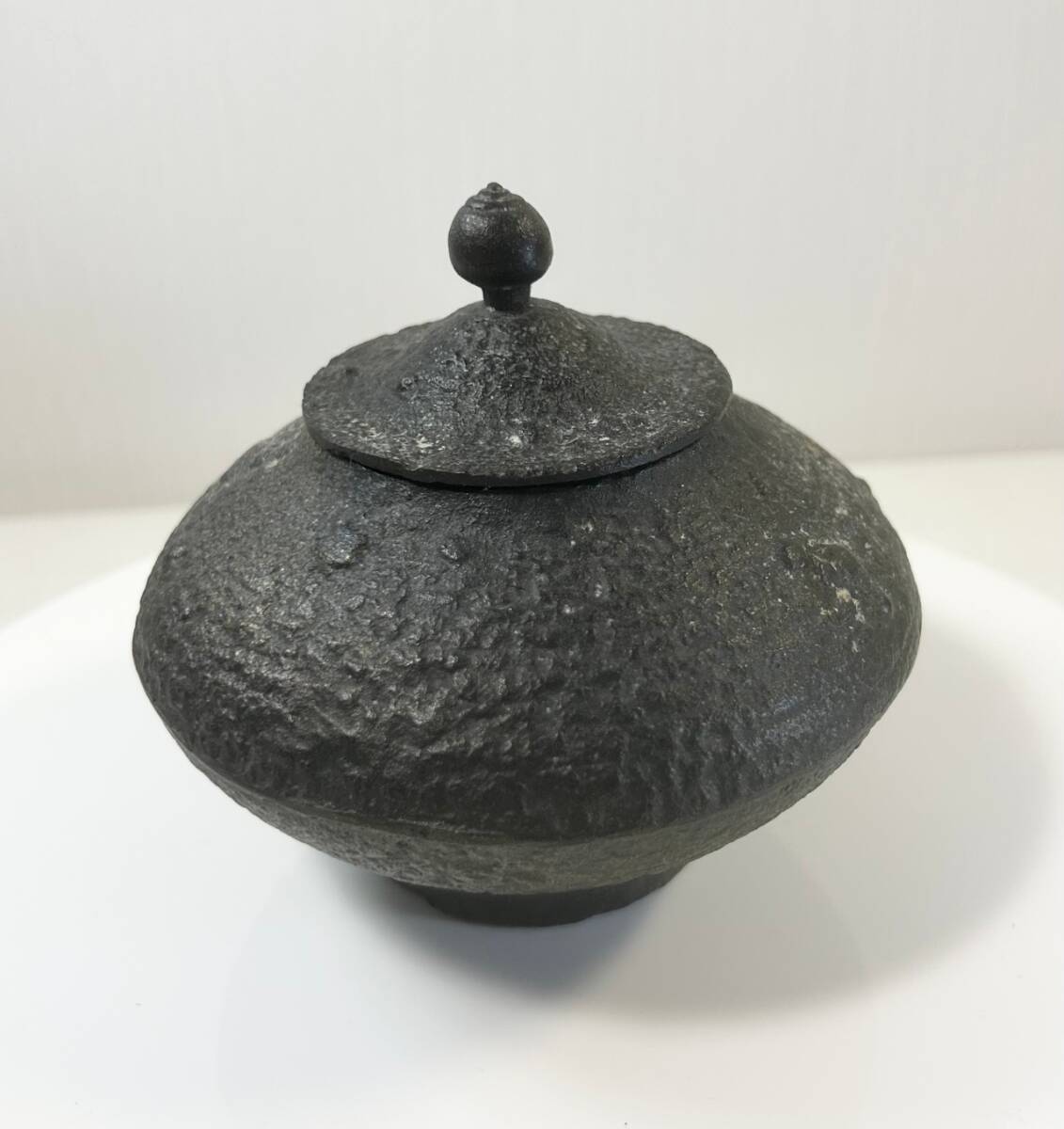 南部鉄器 宝生堂 古道具 内蓋付き 香炉 茶道 未使用(鉄製)｜売買