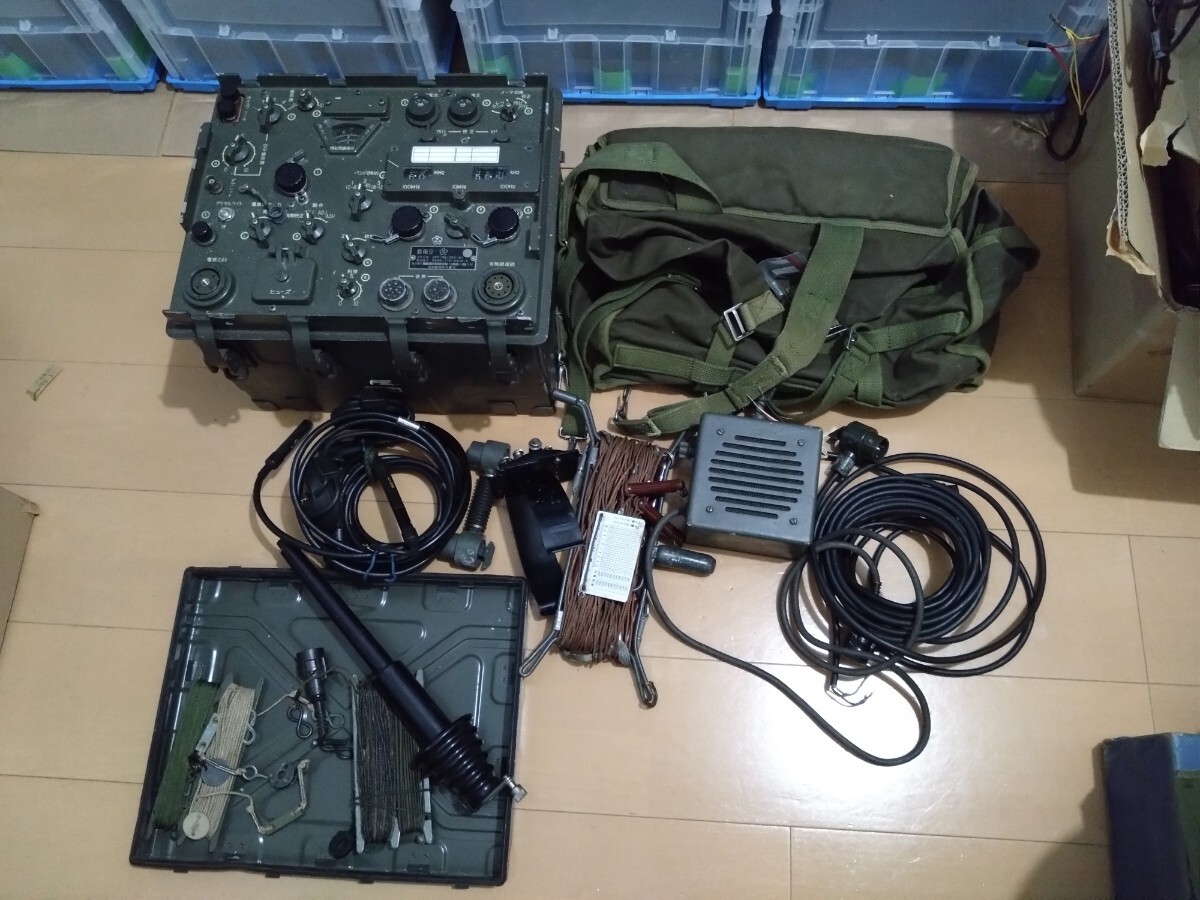 Yahoo!オークション - 自衛隊 地上無線機 JAN/GRC-N1 軍用無線