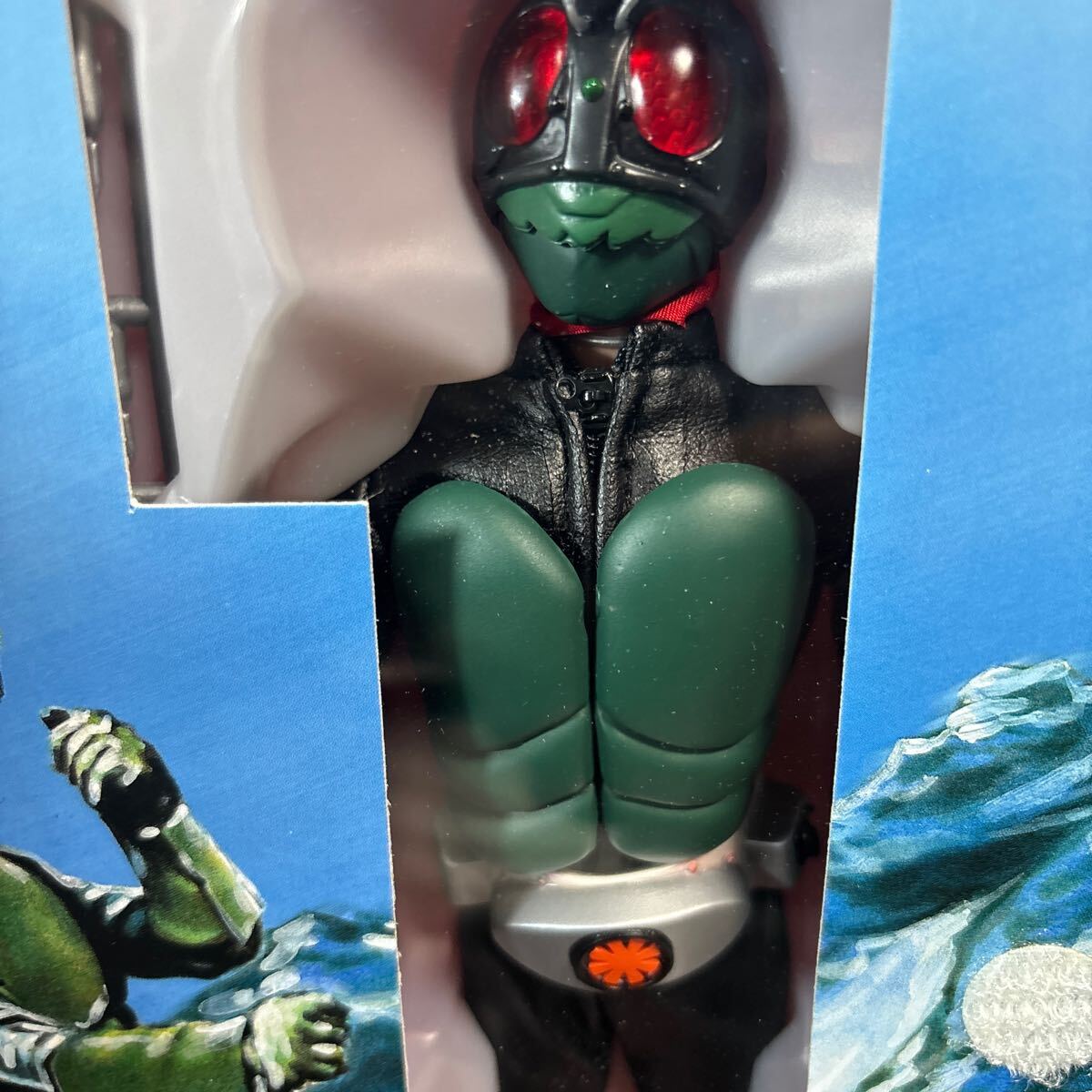 nsio【未開(kāi)封】メディコムトイ リアルアクションヒーローズ RAH220-1X 仮面ライダー舊1號(hào) 后期タイプ 桜島