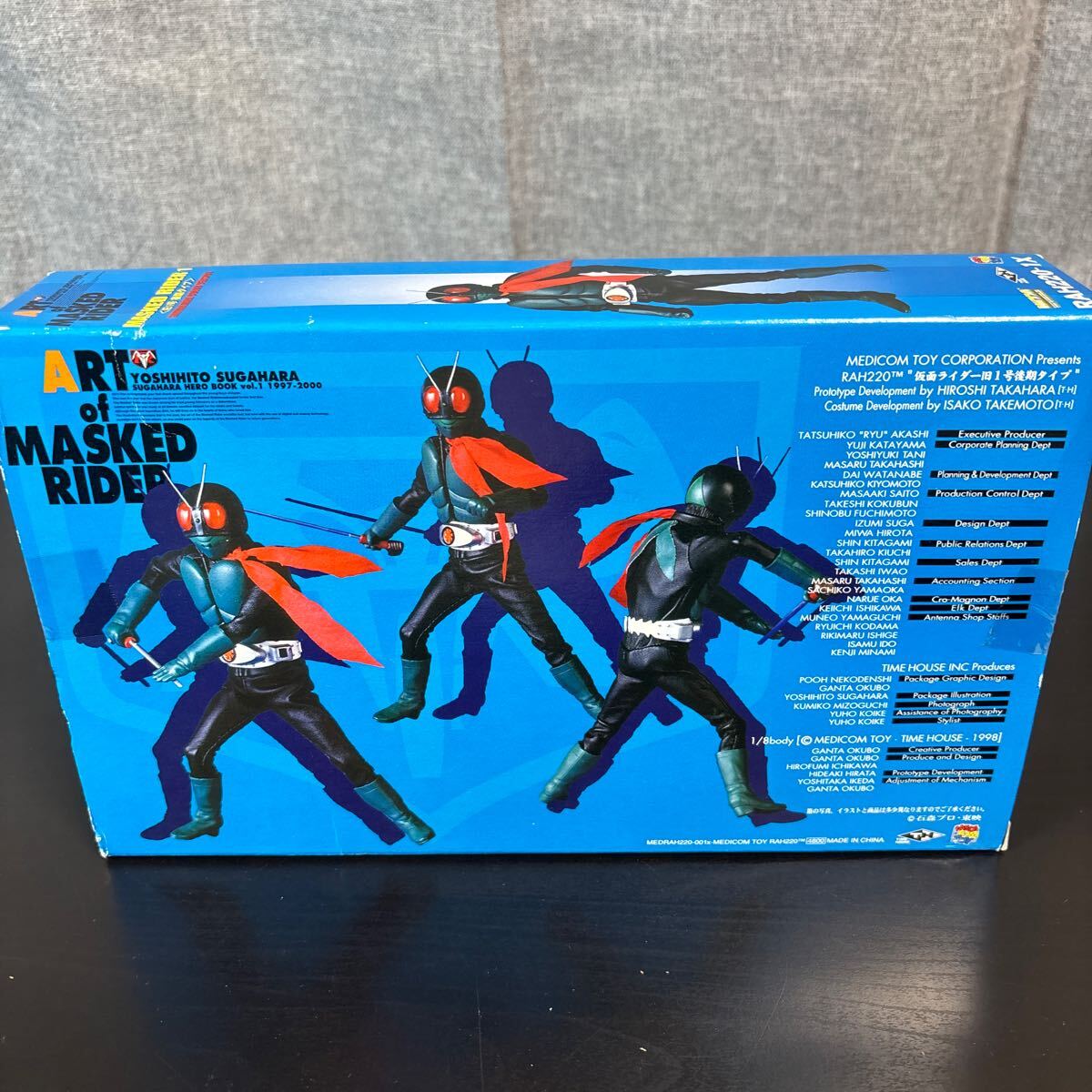 nsio【未開(kāi)封】メディコムトイ リアルアクションヒーローズ RAH220-1X 仮面ライダー舊1號(hào) 后期タイプ 桜島