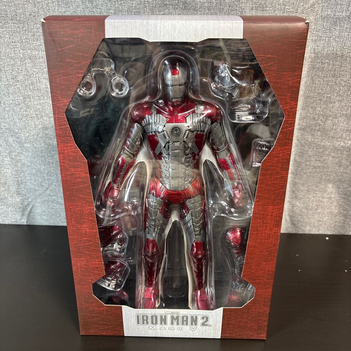 ttoo【ジャンク】ホットトイズ ムービー?マスターピース 1/6 MMS145 アイアンマン2 アイアンマン?マーク5