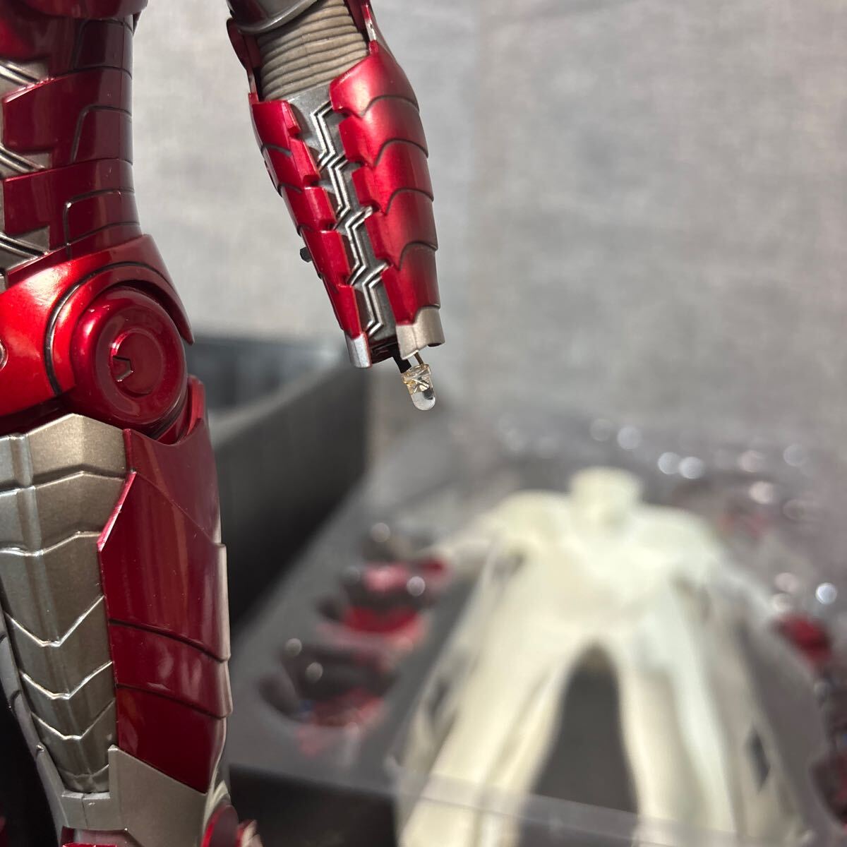 ttoo【ジャンク】ホットトイズ ムービー?マスターピース 1/6 MMS145 アイアンマン2 アイアンマン?マーク5
