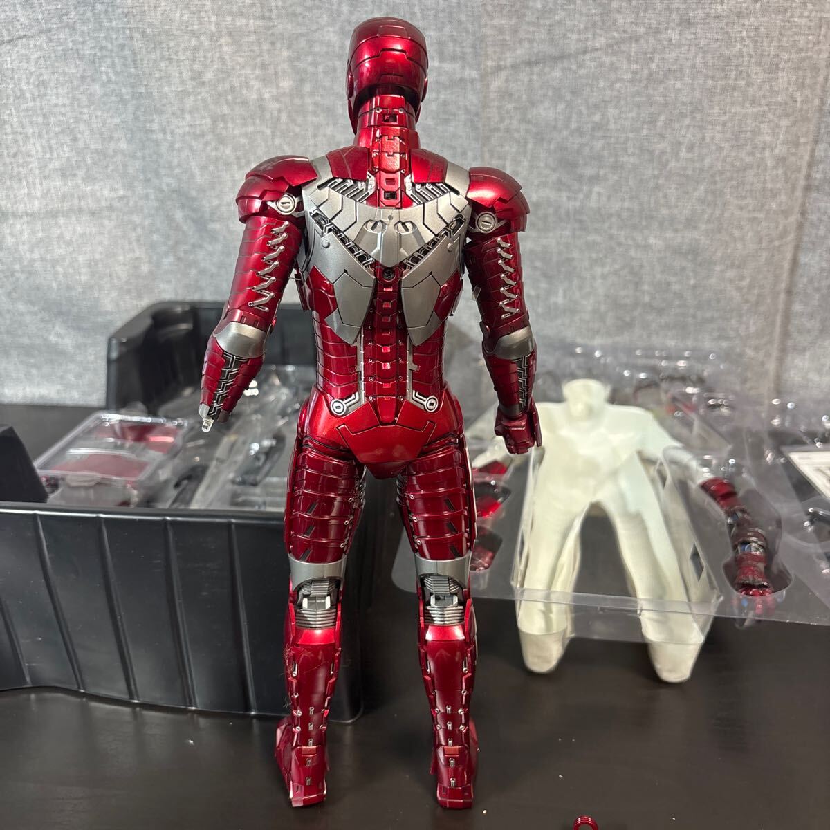 ttoo【ジャンク】ホットトイズ ムービー?マスターピース 1/6 MMS145 アイアンマン2 アイアンマン?マーク5