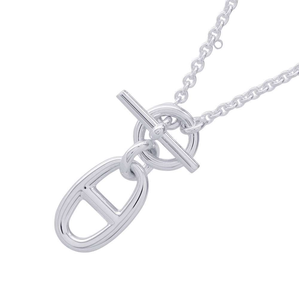 エルメス ネックレス シェーヌダンクル アミュレット SV925シルバー HERMES ペンダント ジュエリー