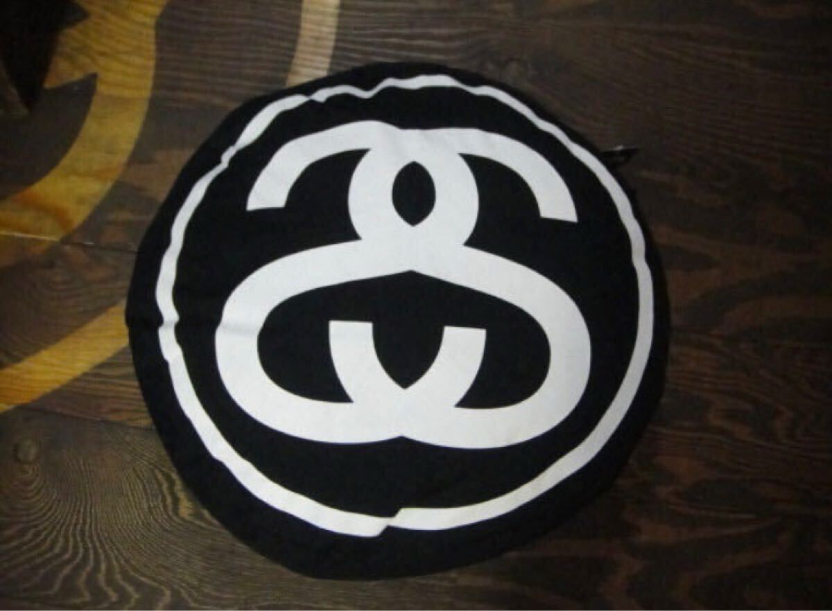  супер очень редкий * немедленно полная распродажа товар *STUSSY Stussy Chanel Logo SSLNKCRCLCSN подушка 