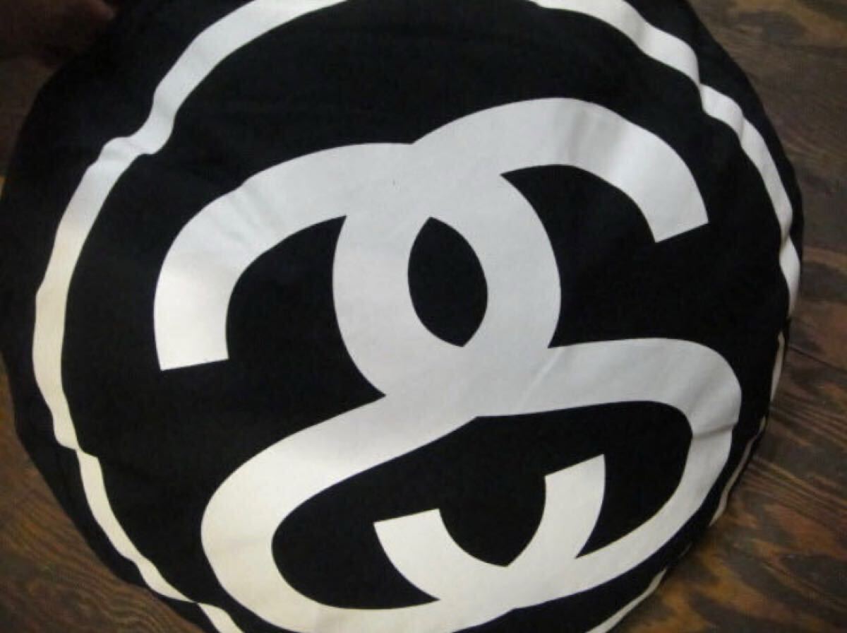  супер очень редкий * немедленно полная распродажа товар *STUSSY Stussy Chanel Logo SSLNKCRCLCSN подушка 