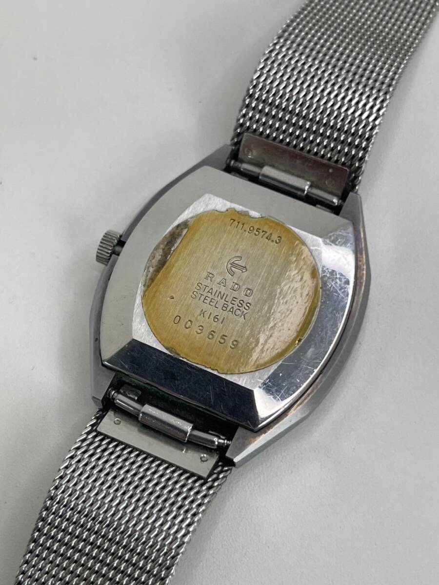 ラドー RADO バルボア BALBOA 711.9574.3 デイト QZ ブラック ラドー RADO バルボア BALBOA 711.9574.3 デイト QZ ブラック