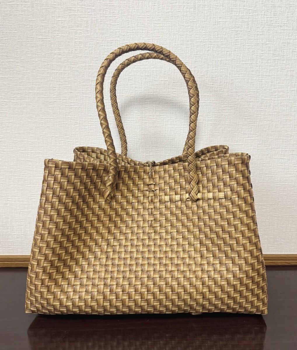 プラカゴ メルカド トートバッグ　大容量 ハンドメイド マルシェ かごバッグ パサール　XLサイズ　レアカラー