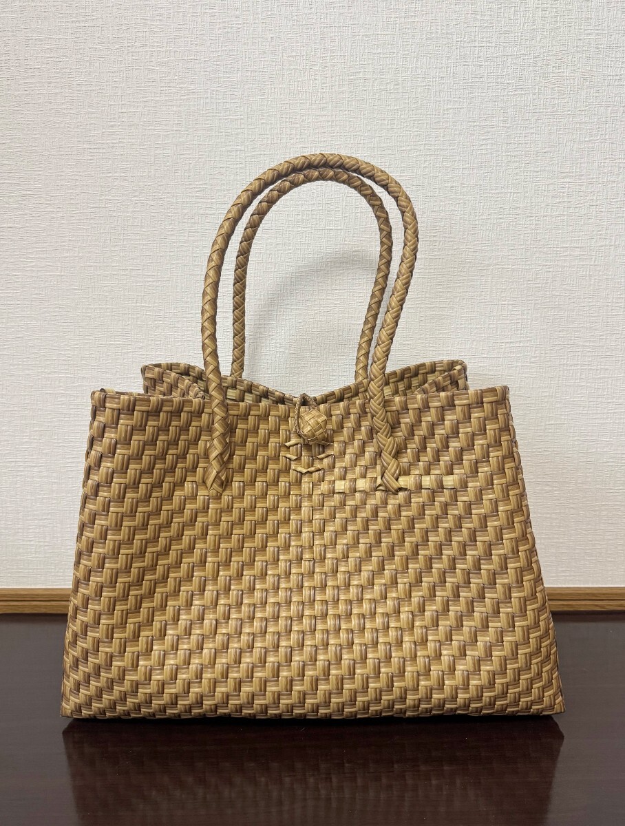 プラカゴ メルカド トートバッグ　大容量 ハンドメイド マルシェ かごバッグ パサール　XLサイズ　レアカラー