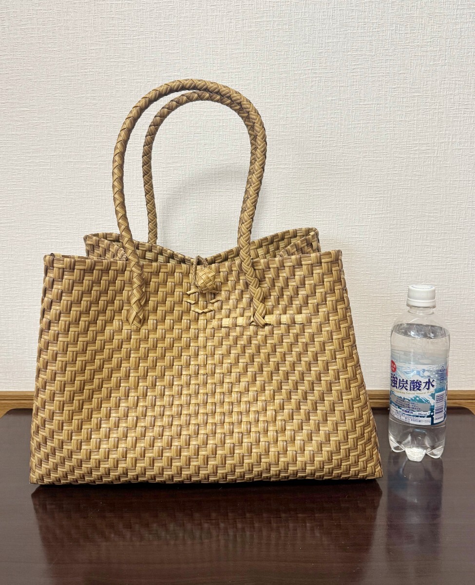 プラカゴ メルカド トートバッグ　大容量 ハンドメイド マルシェ かごバッグ パサール　XLサイズ　レアカラー