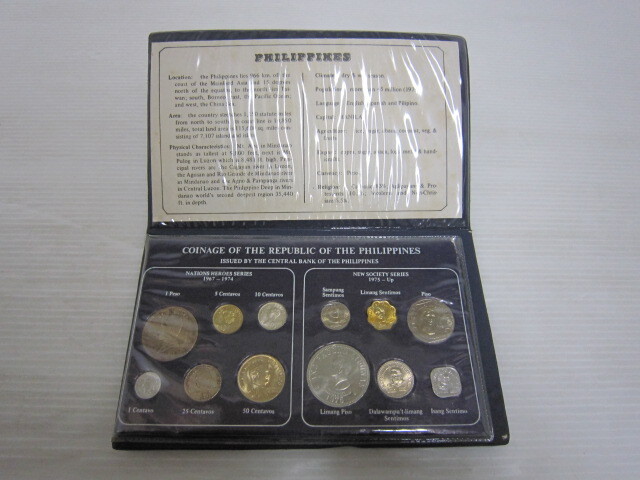 特別オファー 外国 1975 1967-1974 セット フィリピンコイン 銀貨 古銭 硬貨 コレクション