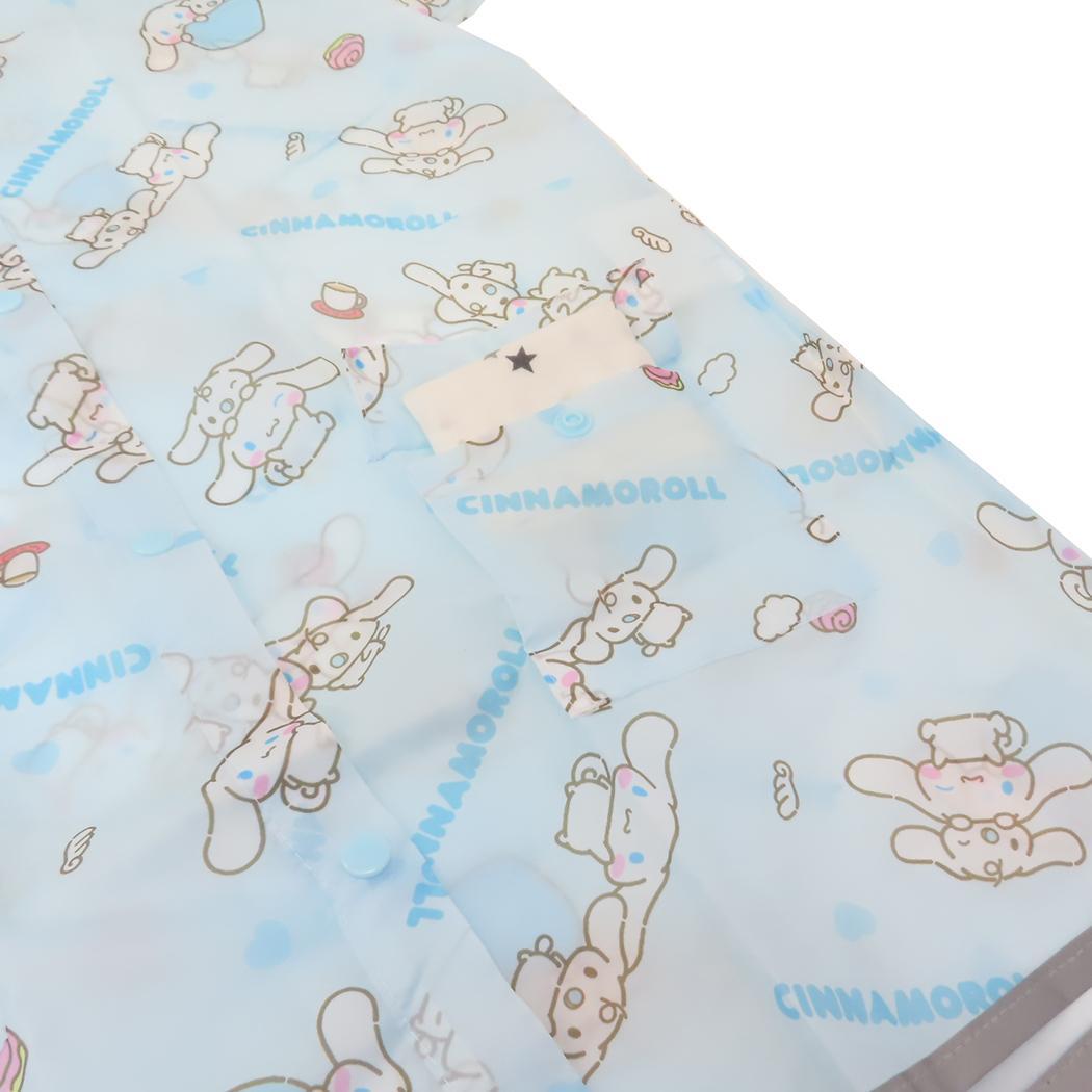 シナモロール 子供用 レインウェア リュック ランドセルが背負(fù)えるレインコート いつもいっしょのお友だち サンリオ スケーター キ