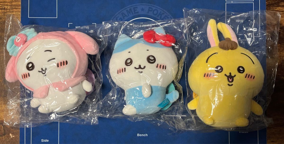 ちいかわ ぴたれすと パジャマ ハチワレ うさぎ ぬいぐるみ