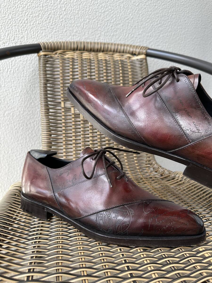 特注60万 Berluti Alessandro PatchWork Leather Shoes 特注60万 Berluti Alessandro PatchWork Leather Shoes