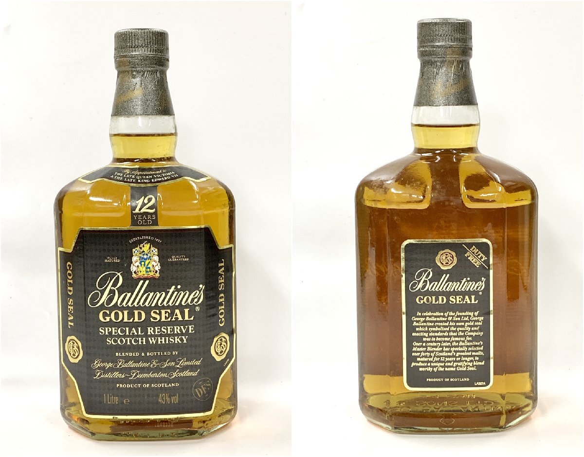未開栓 Grand Old Parr De Luxe オールドパー 12年/Ballantine's 未開栓 Grand Old Parr De Luxe オールドパー 12年/Ballantine's