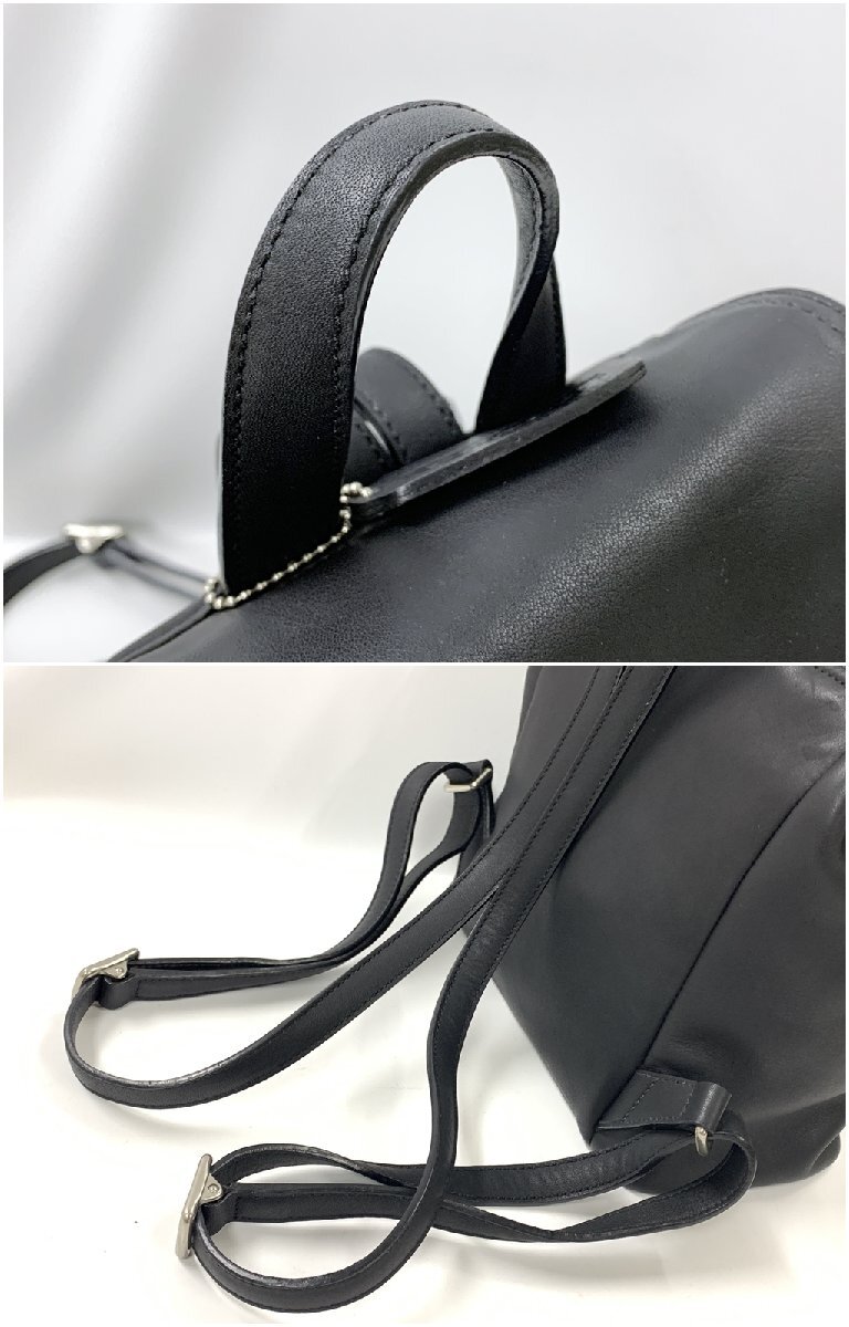 COACH コーチ レザー リュックサック 9858 ミニリュック COACH コーチ レザー リュックサック 9858 ミニリュック