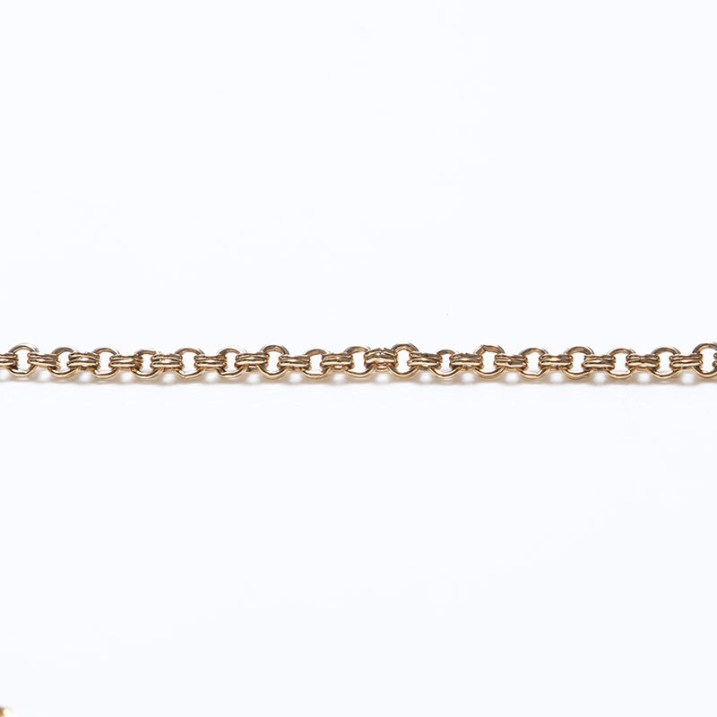  Christian Dior Christian Dior колье стразы Gold 