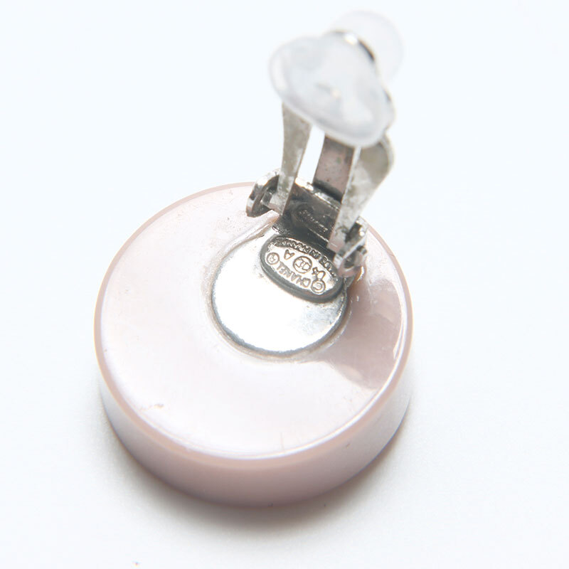 シャネル CHANEL イヤリング 04A 2004 ココマーク ハートモチーフ ピンク