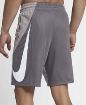 【KCM】Z-nike-686-M★展示品★【NIKE/ナイキ】メンズ　バスケット　プラクティスパンツ　ハーフパンツ　910706-027　グレー　サイズM