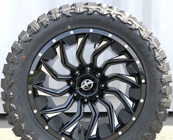 新品 20x10 FORD F150 RAPTOR ラプター XF OFFROAD XF224 20インチマッドタイヤホイール ATTURO TRAIL BLADE MT 285/50R20 33x12.50R20