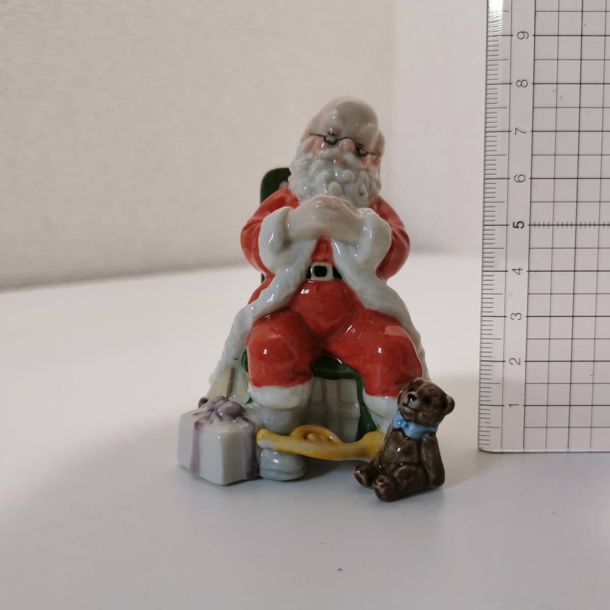 170317S74-0328T6□ロイヤルコペンハーゲン フィギュリン□2007年度 サンタクロース オブジェ クリスマス 置物 人形_画像3