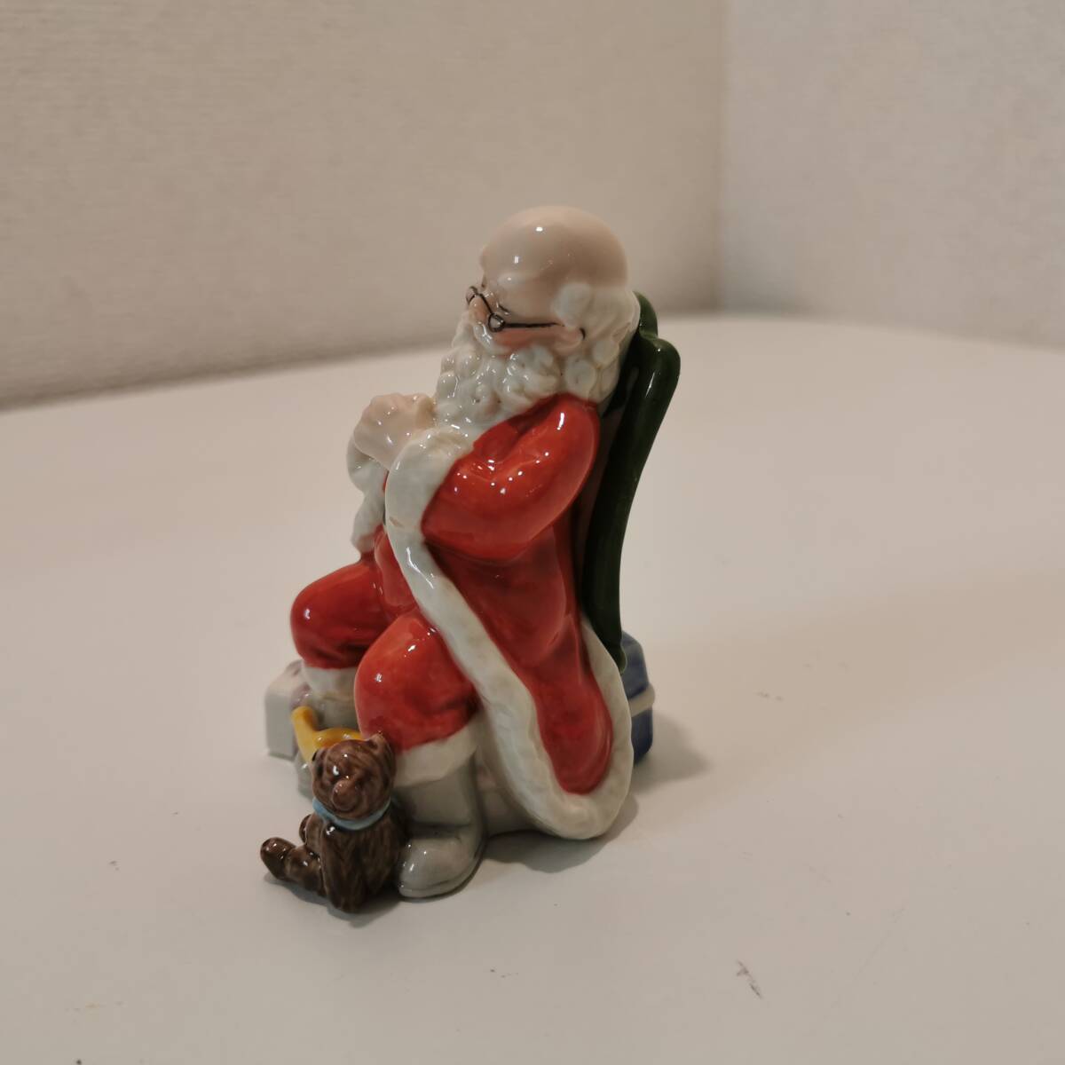 170317S74-0328T6□ロイヤルコペンハーゲン フィギュリン□2007年度 サンタクロース オブジェ クリスマス 置物 人形_画像4