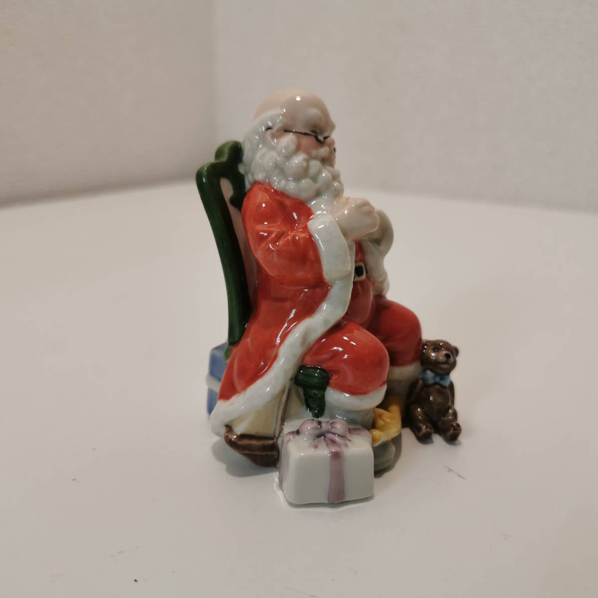 170317S74-0328T6□ロイヤルコペンハーゲン フィギュリン□2007年度 サンタクロース オブジェ クリスマス 置物 人形_画像7
