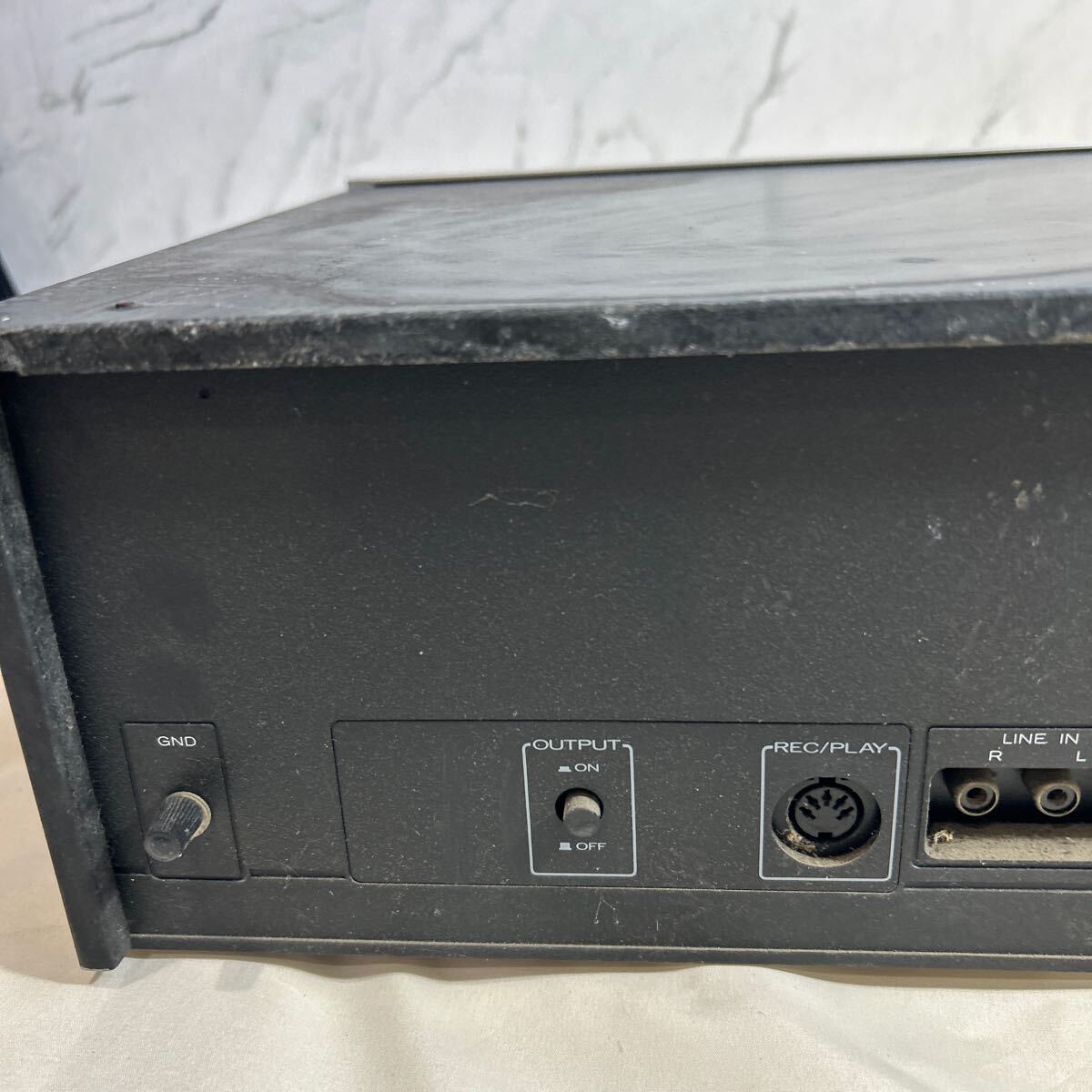 ジャンク品】Lo-D ステレオカセットデッキ D-500 オーディオ機器 ジャンク品】Lo-D ステレオカセットデッキ D-500 オーディオ機器