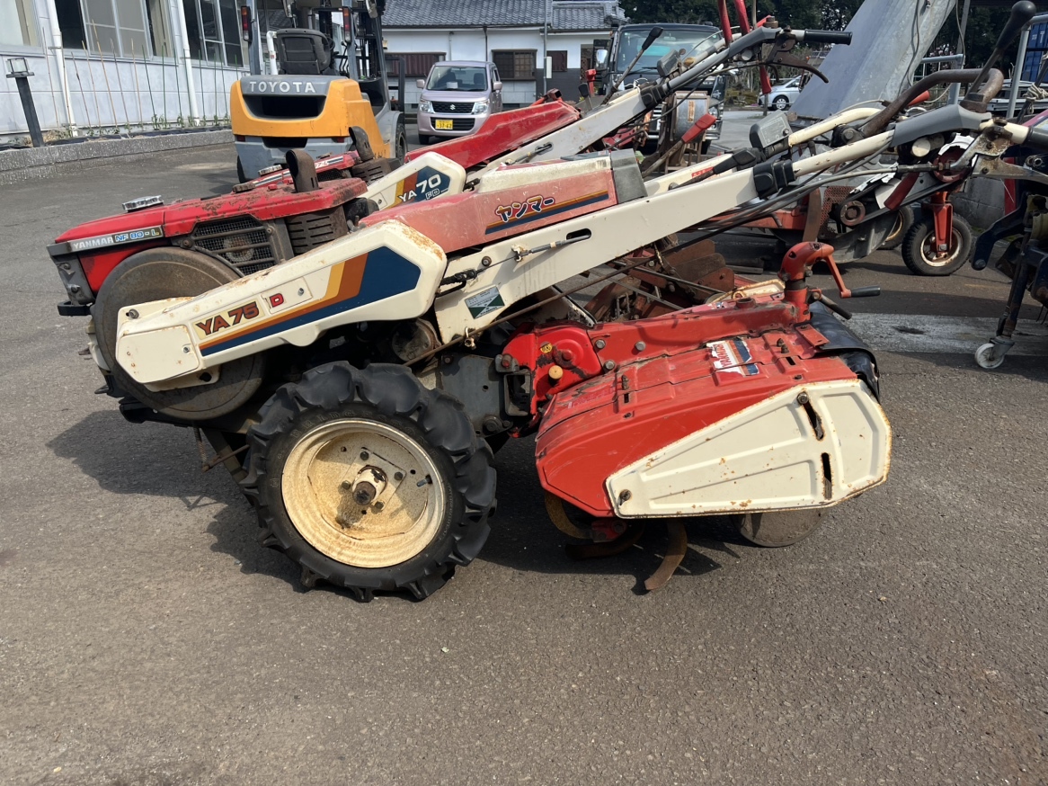 ○○鹿児島発 ヤンマー 中古ディーゼル耕うん機 YA75 8馬力