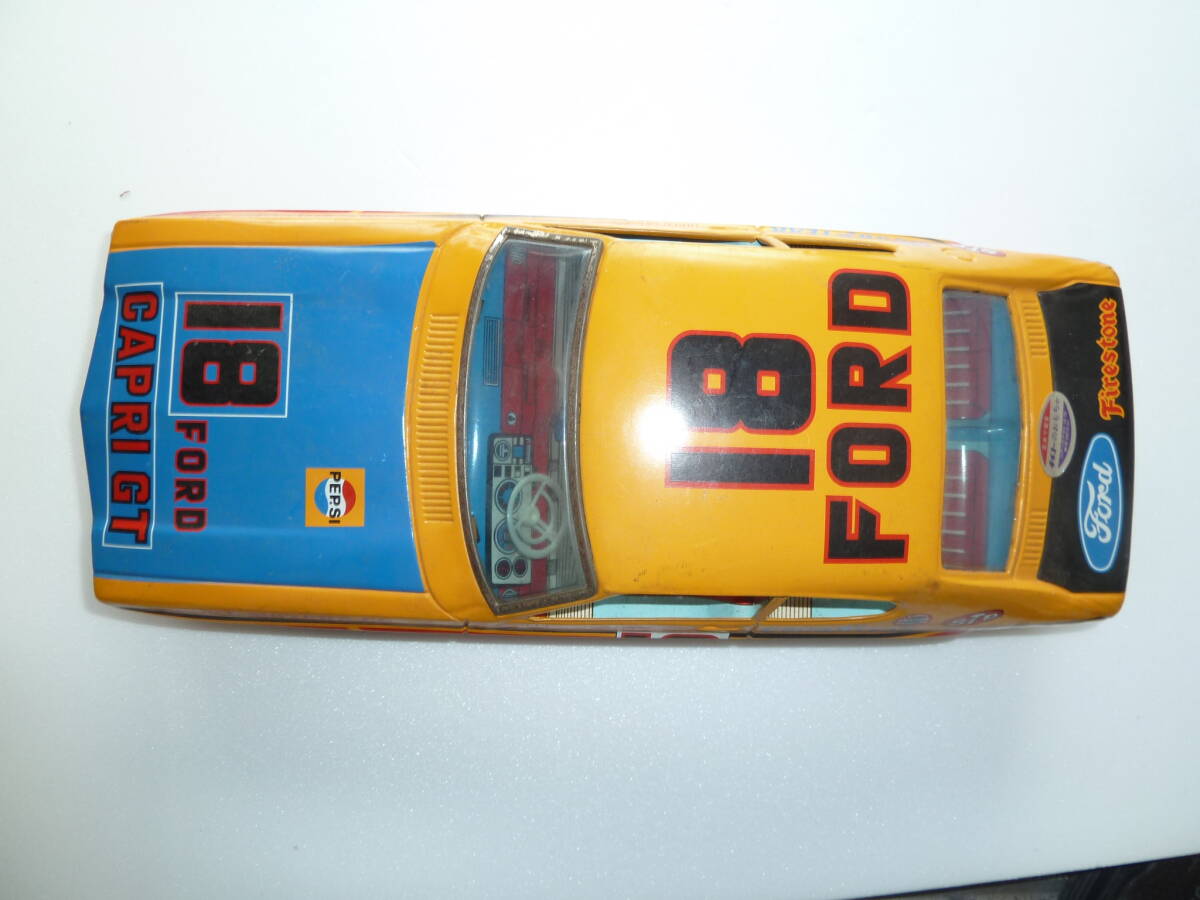 イチコー FORD CAPRI フォード カプリ GT ブリキ 自動車 38 イチコー FORD CAPRI フォード カプリ GT ブリキ 自動車 38