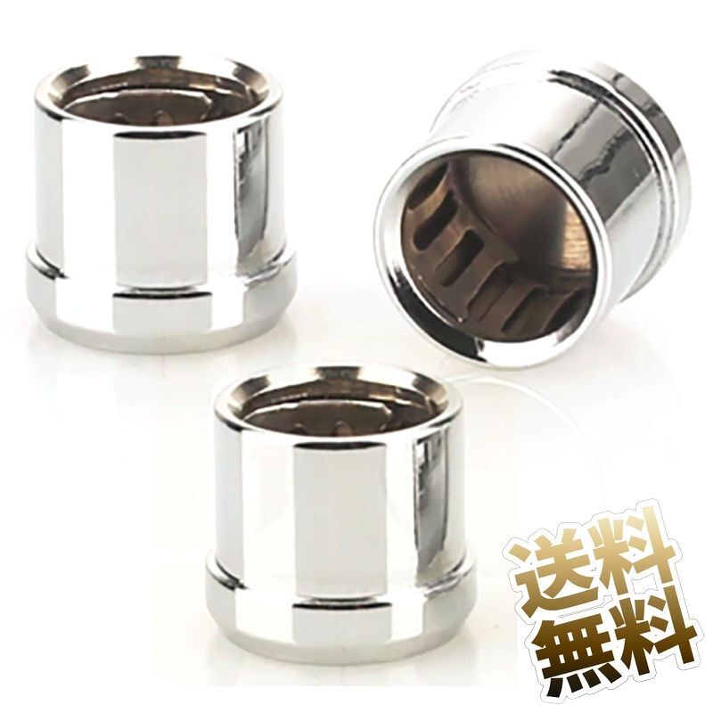 【3點セット】RCAジャックカバー RCAキャップ ホコリ防止 端子保護 シルバー