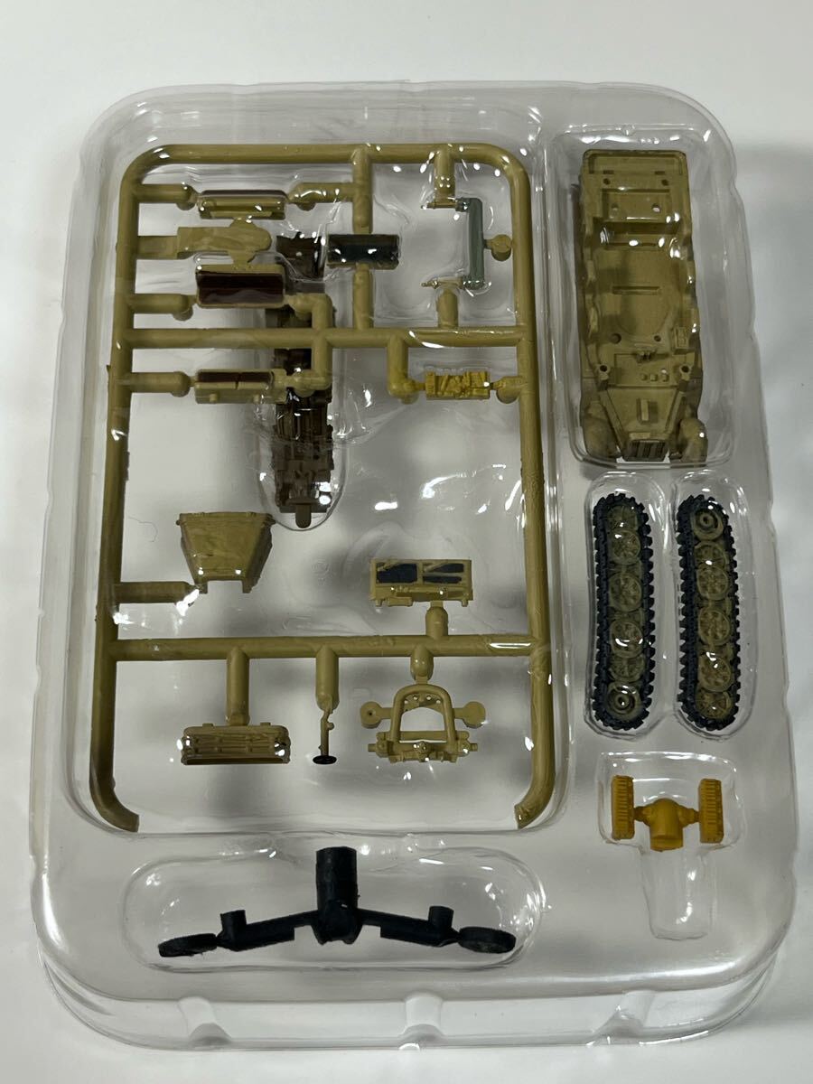 1/144 F-toys エフトイズ 海洋堂 WTM ワールドタンク ミュージアム キット vol.1 ドイツ 電撃戦編 8トン ハーフトラック DAKブラウン