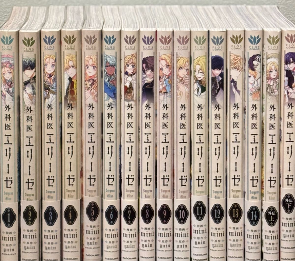 総合福袋 外科医エリーゼ1〜14巻 外伝上下巻 アニメイト 16冊完結セット 全巻セット