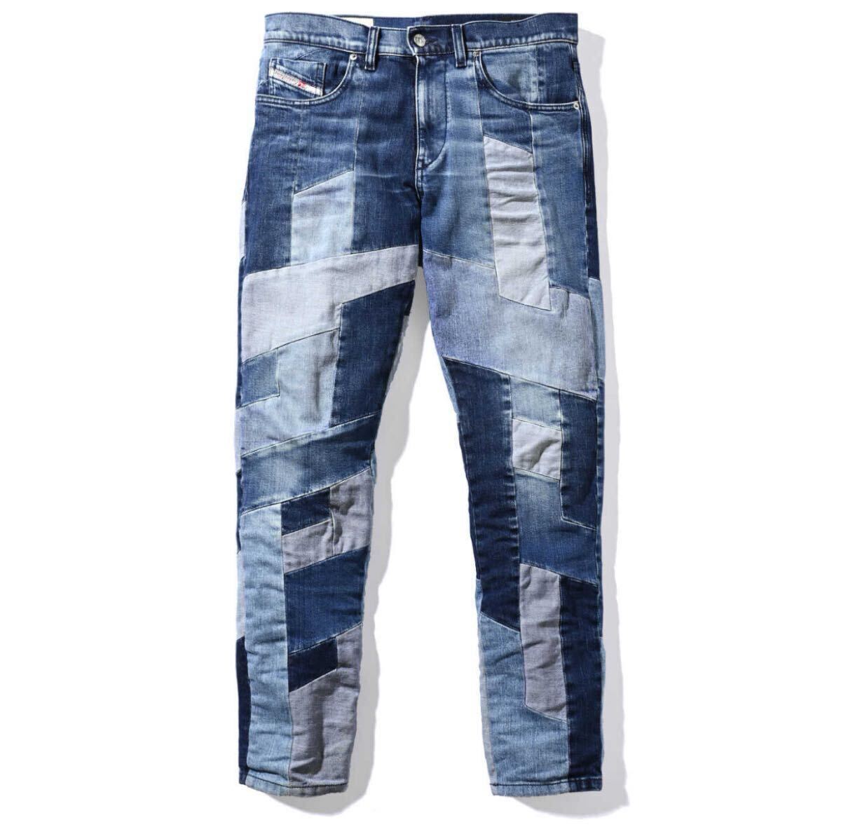 美品 Lサイズ DIESEL 近年モデル ジョグジーンズ パッチワーク 美品 Lサイズ DIESEL 近年モデル ジョグジーンズ パッチワーク