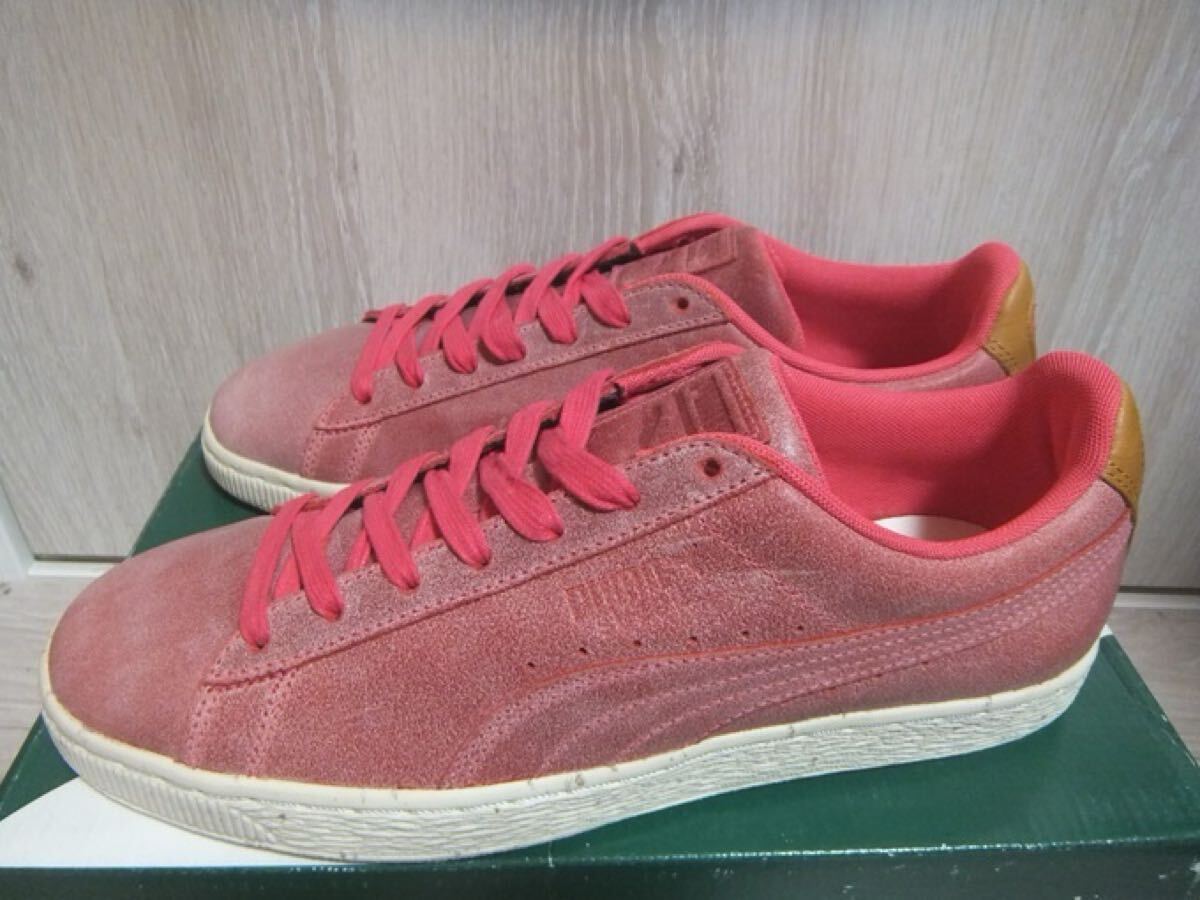 新品 PUMA SUEDE DECO Paradise Pink-Golden Brown 28cm ☆ プーマ スエード スウェード デコ ピンク 366998-01