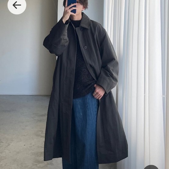 早い者勝ち！リドム NYLON RIP LOOSE MILITARY COAT