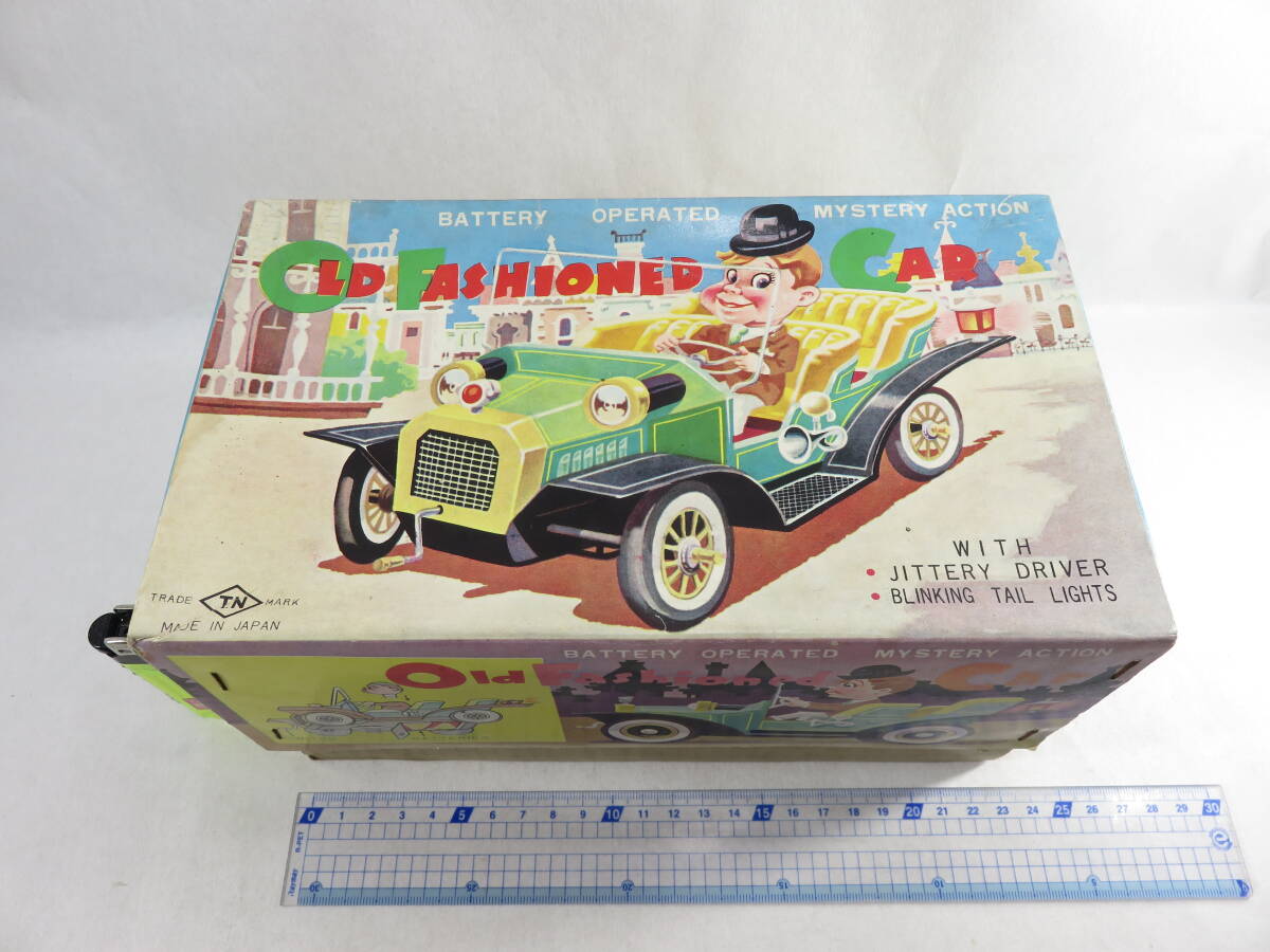 野村トーイ製 OLD FASHIONED CAR | 箱付 電動ブリキ玩具 ブリキ 野村トーイ製 OLD FASHIONED CAR | 箱付 電動ブリキ玩具 ブリキ